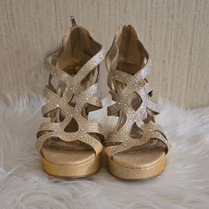 Sbicca/Krystal - Rhinestone Wedge